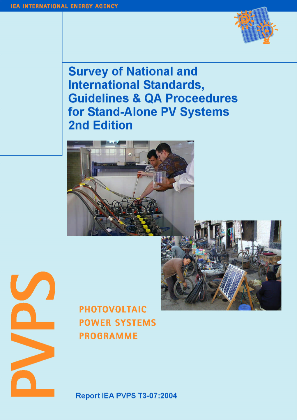 Survey of National and International Standards, Guidelines & QA