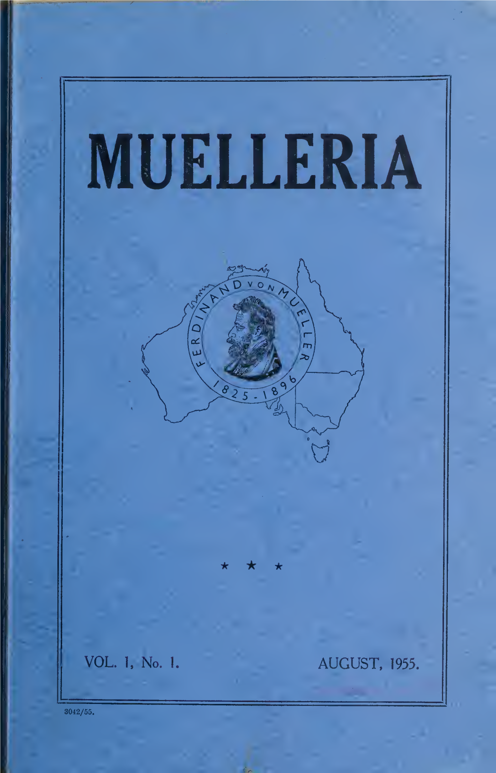 Muelleria : an Australian Journal of Botany