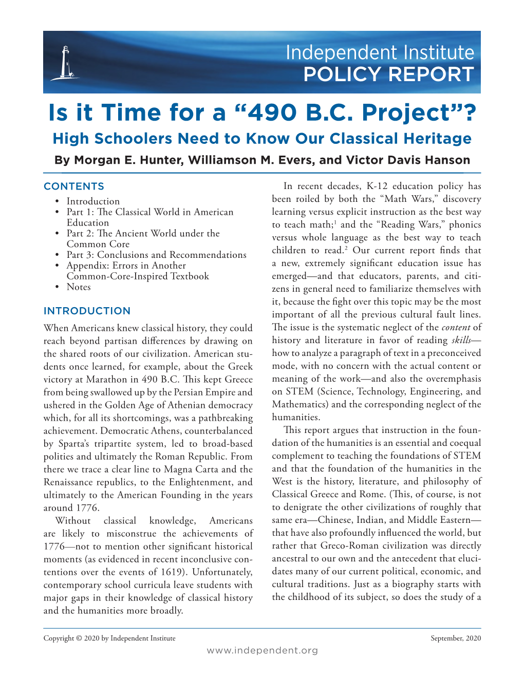 “490 BC Project”?