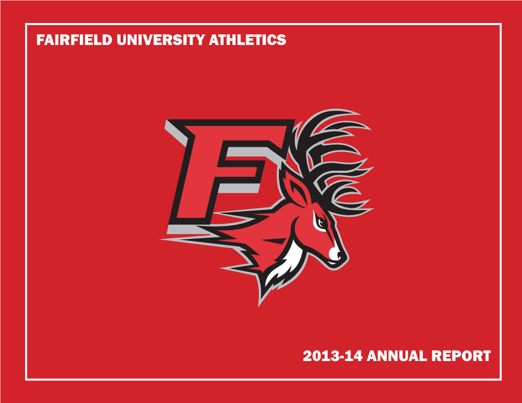 Fairfield University Athletics 2013-14 Annual Report