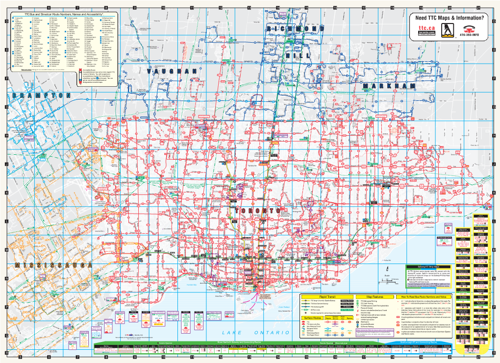 TTC Ride Guide