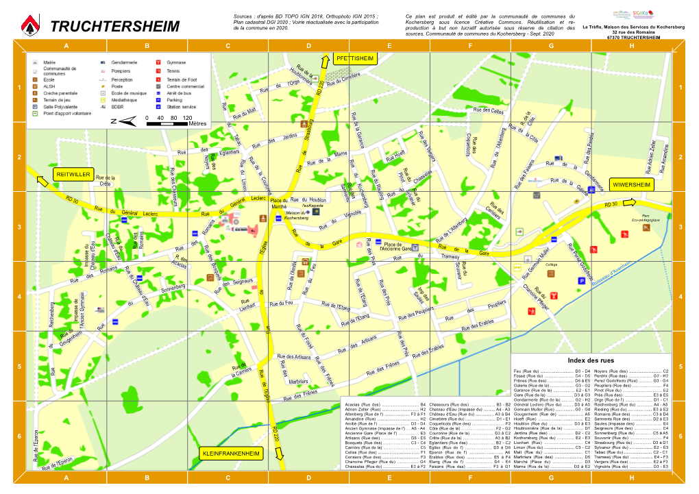 Plan De Truchtersheim