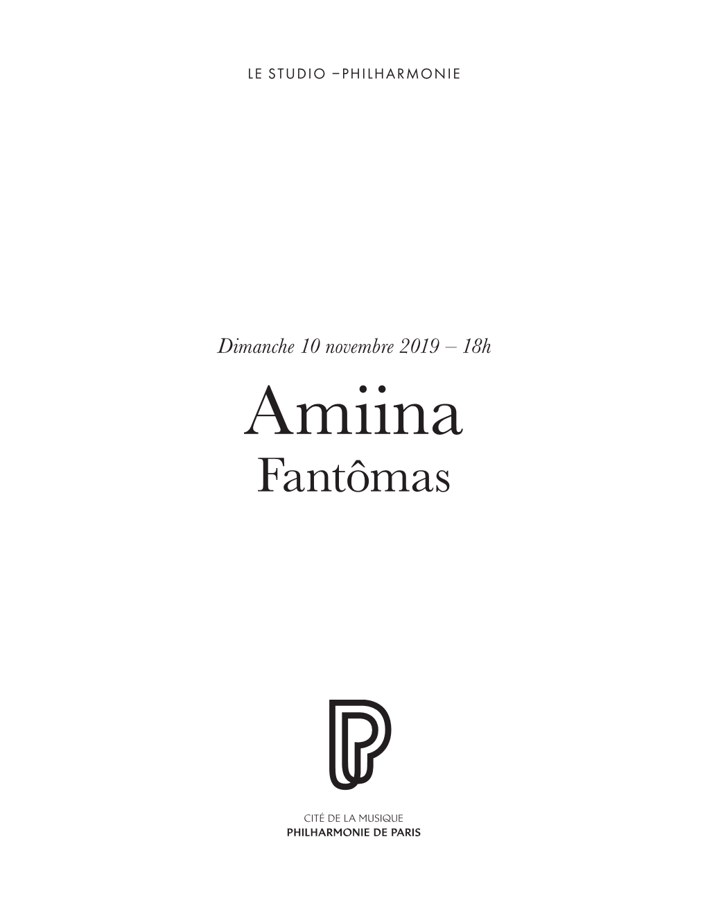 Amiina Fantômas Vendredi 8 Dimanche 10 Week-End Novembre Novembre Islande
