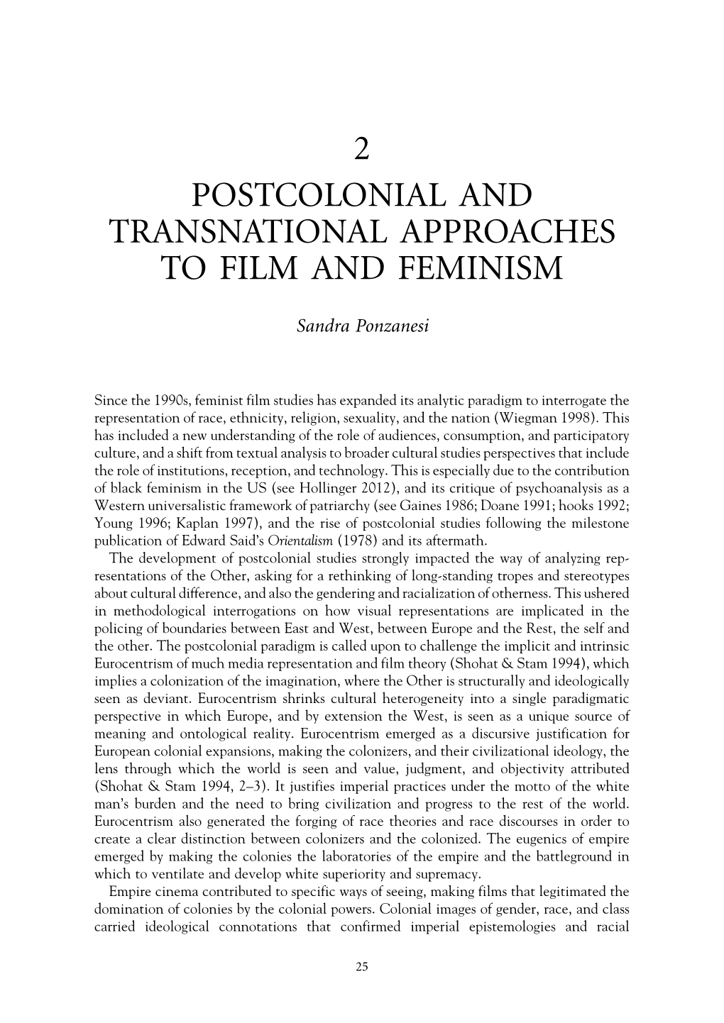 2 Postcolonial and Transnational Approaches to Film and Feminism