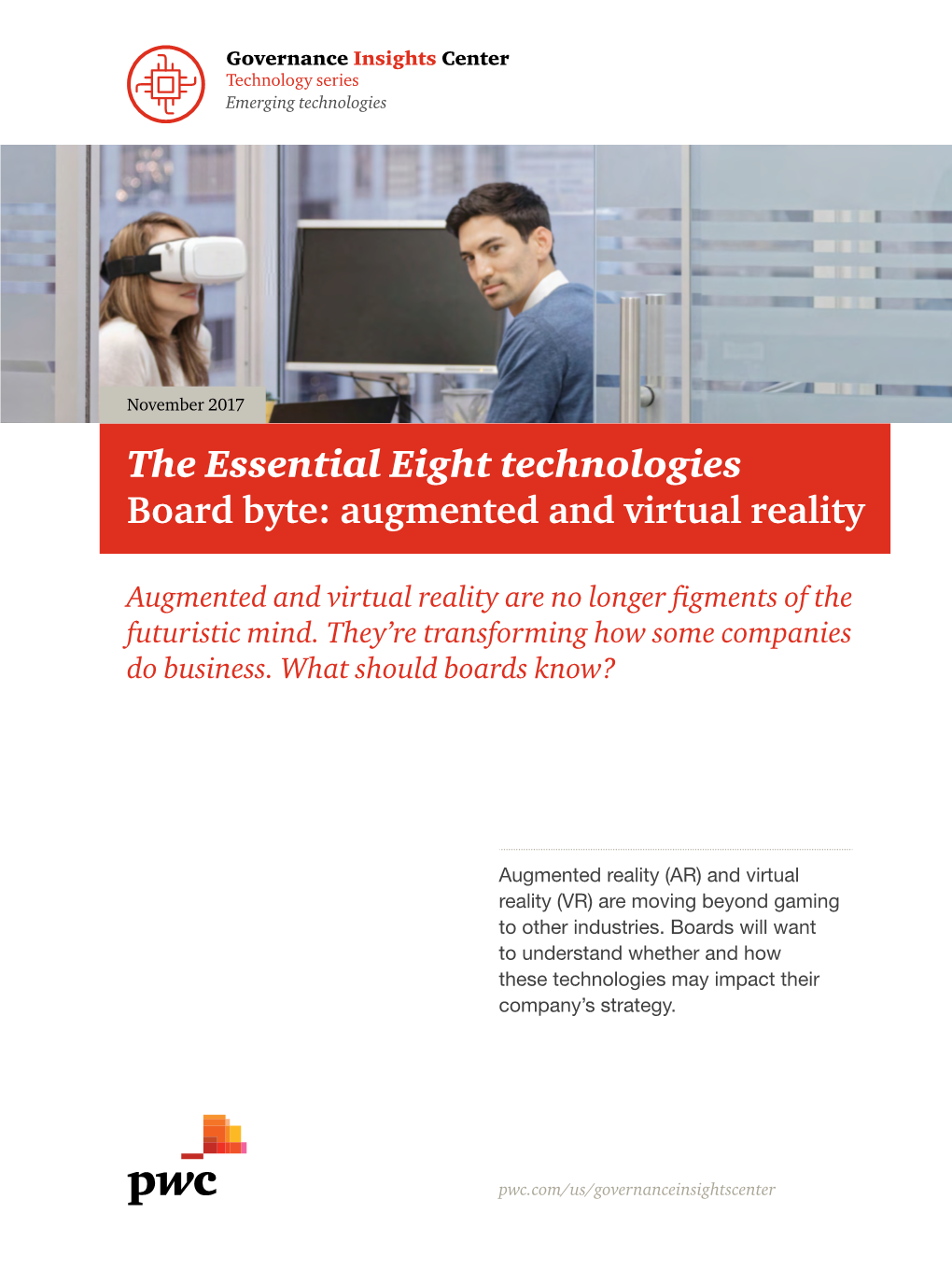 Augmented and Virtual Reality: Essential 8 Emerging Technologies