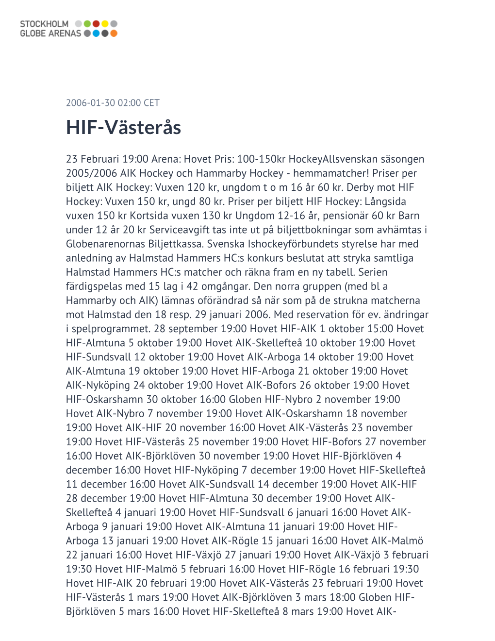 HIF-Västerås