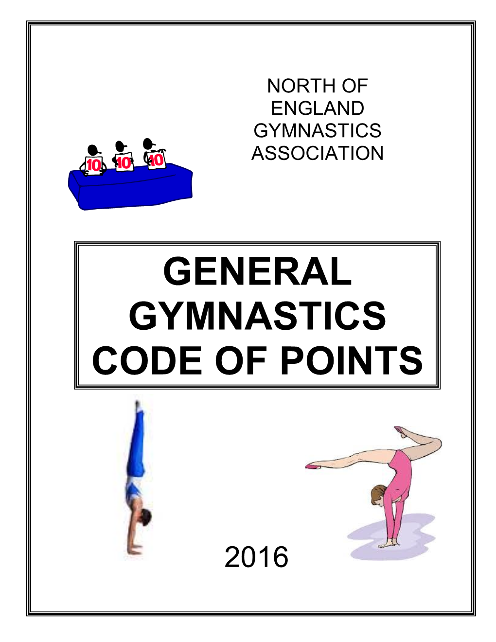 General Gymnastics Code of Points