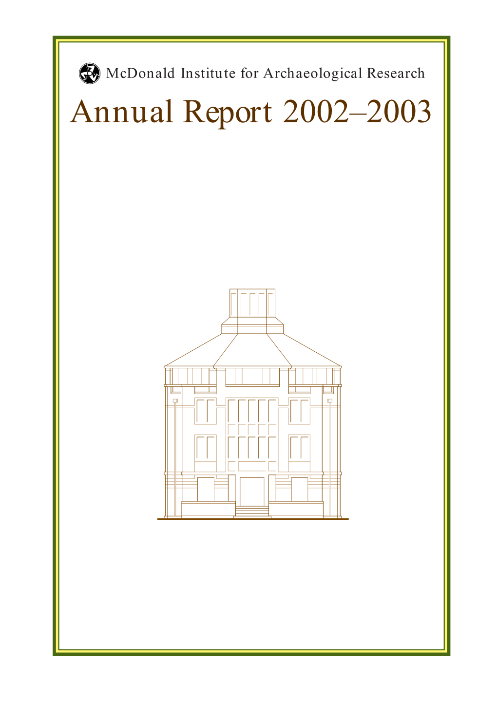 Annual Report 2002–2003