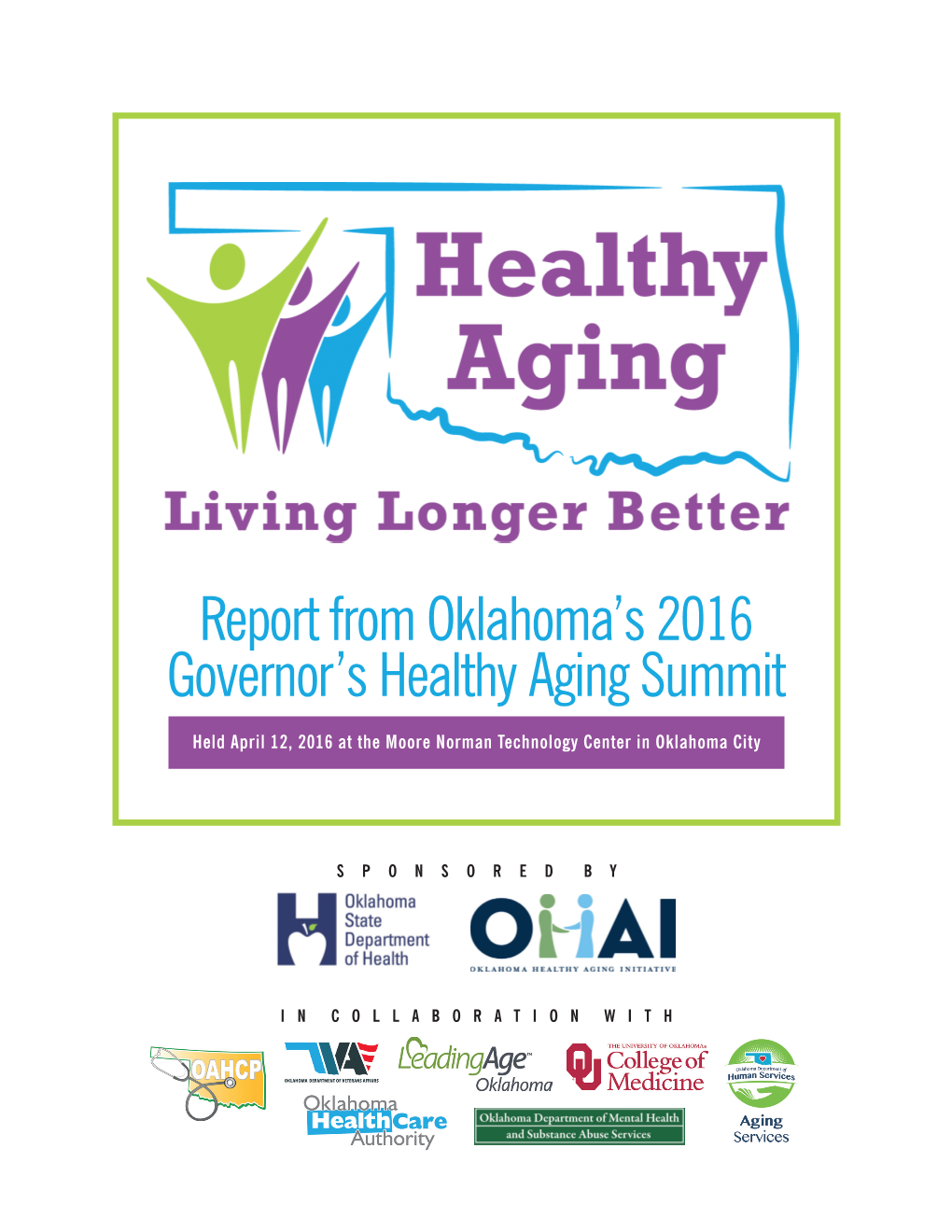 Report from Oklahoma's 2016 Governor's Healthy Aging Summit