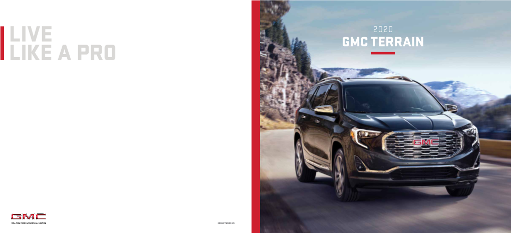 2020 GMC Terrain Catalog