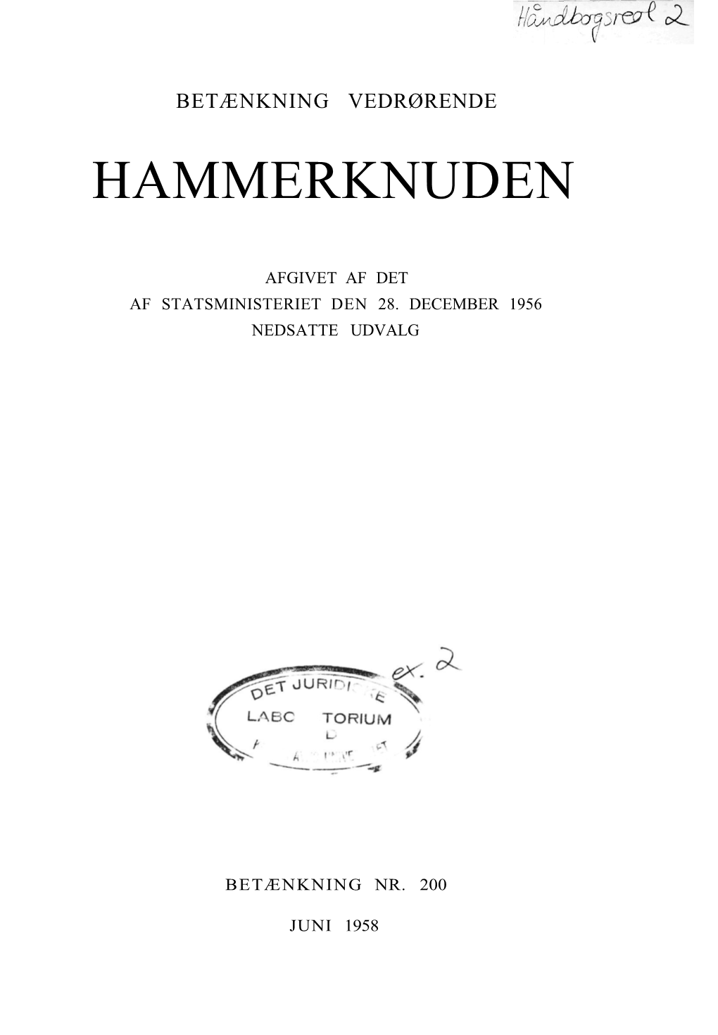 Hammerknuden