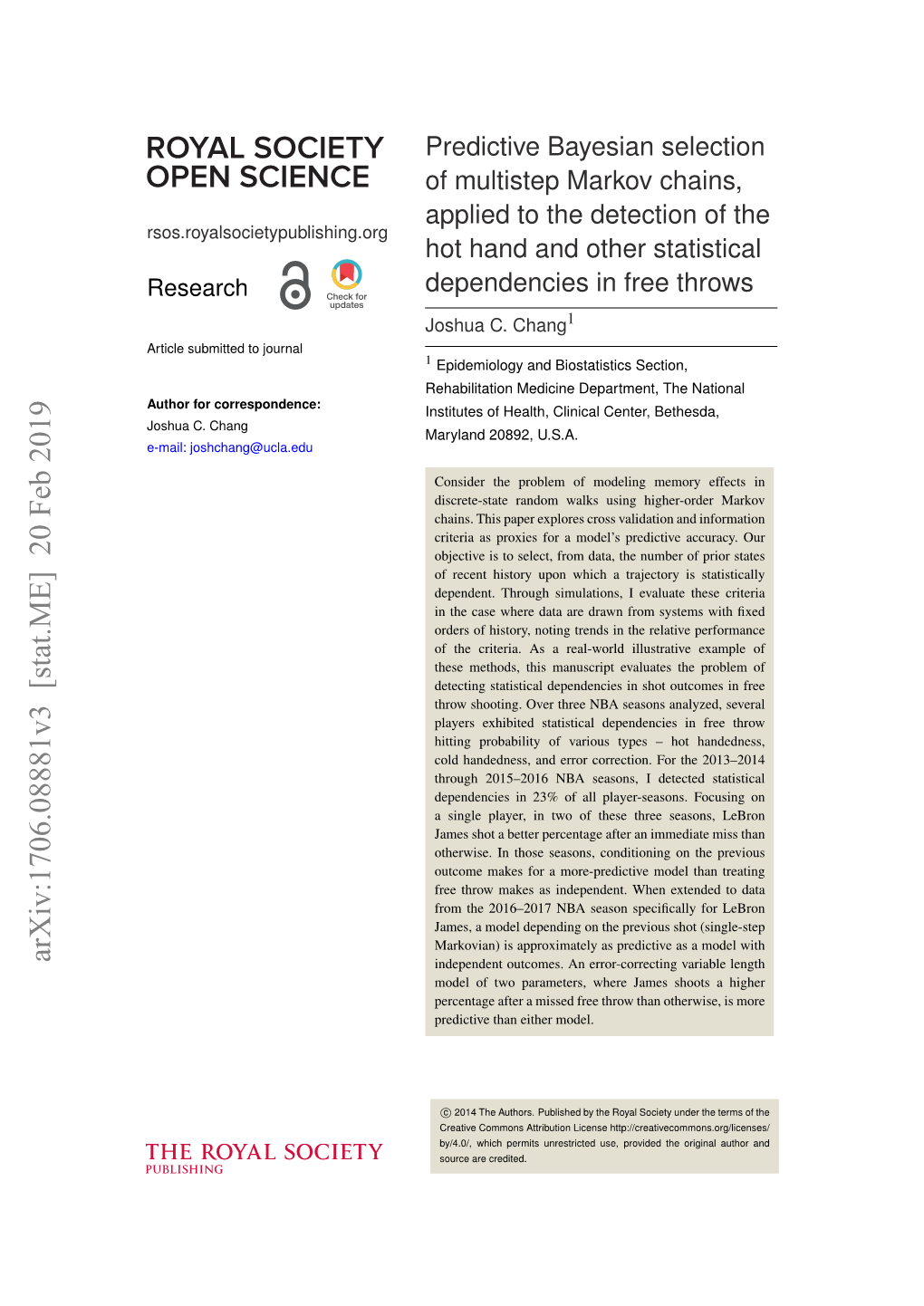 Predictive Bayesian Selection of Multistep Markov Chains, Applied To