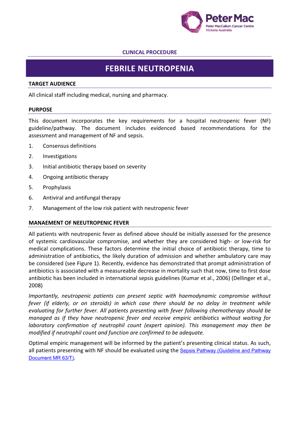 Febrile Neutropenia