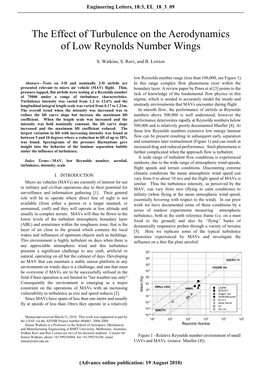 The Effect of Turbulence on the Aerodynamics of Low Reynolds Number Wings