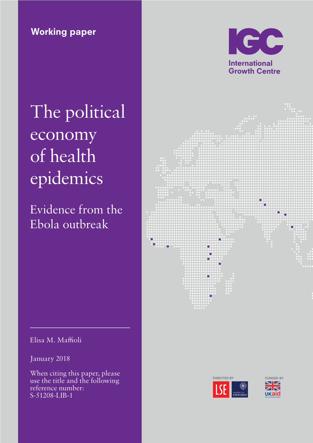 The Political Economy of Health Epidemics