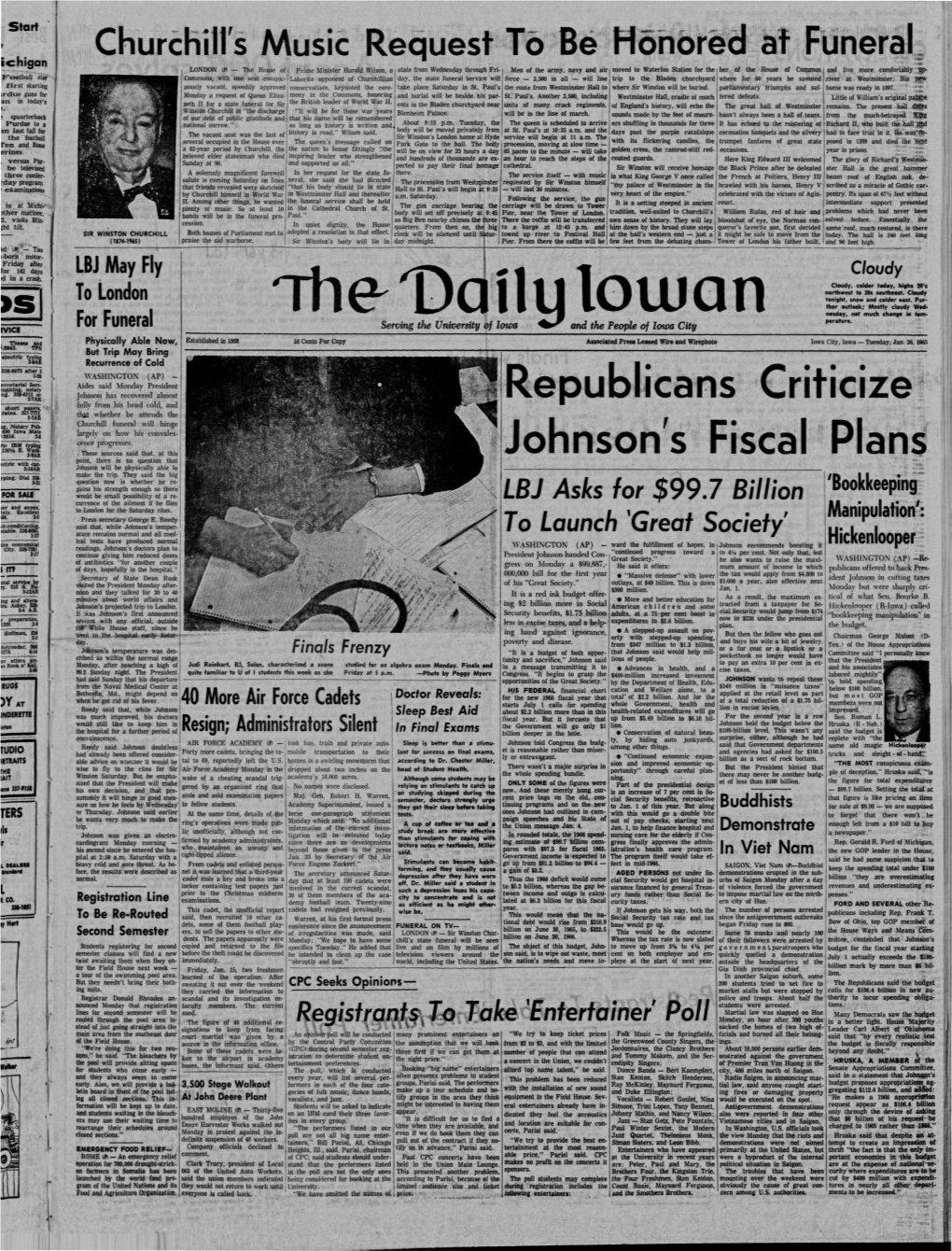 Daily Iowan (Iowa City, Iowa), 1965-01-26