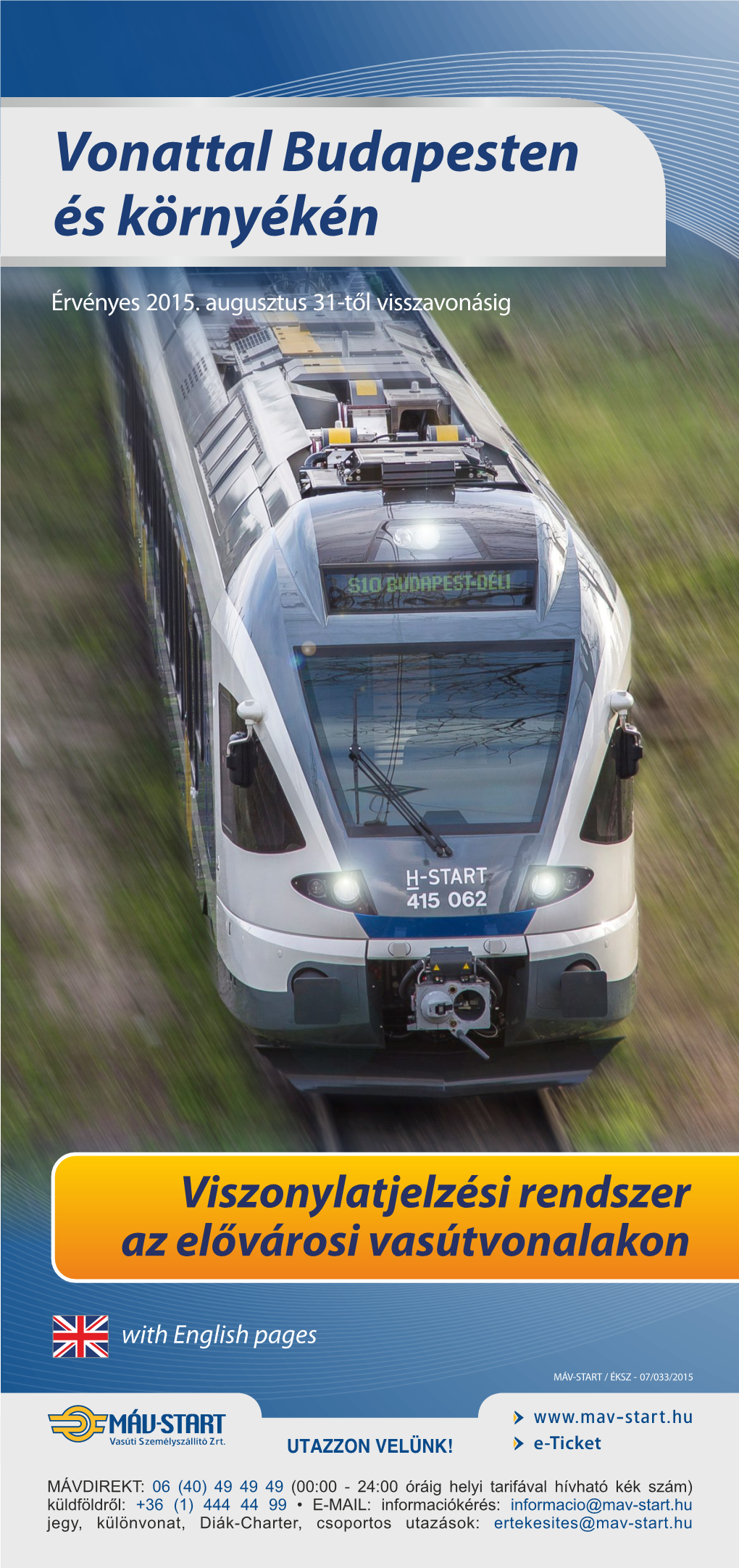 Vonattal Budapesten És Környékén