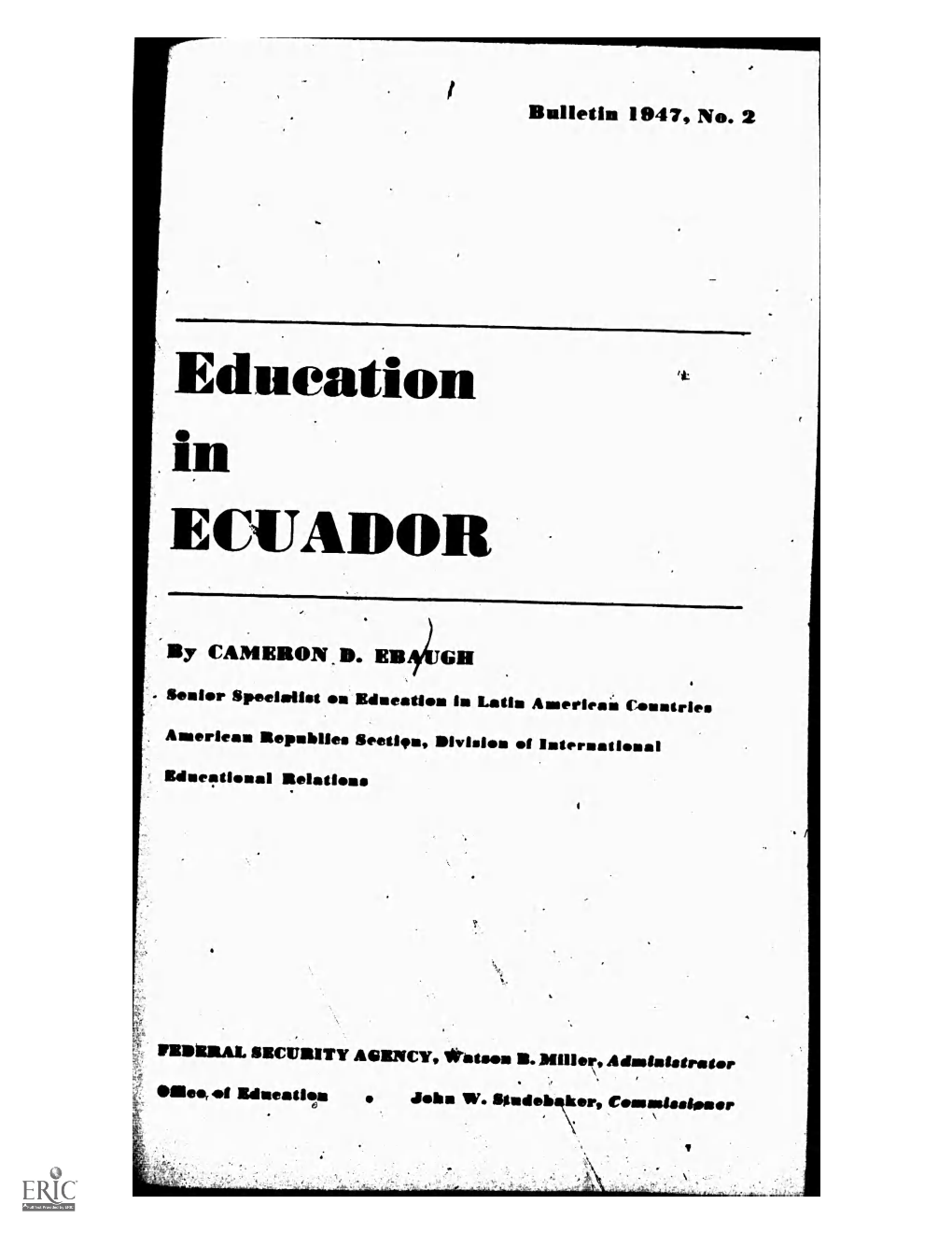 Education (41 in ECUADOR