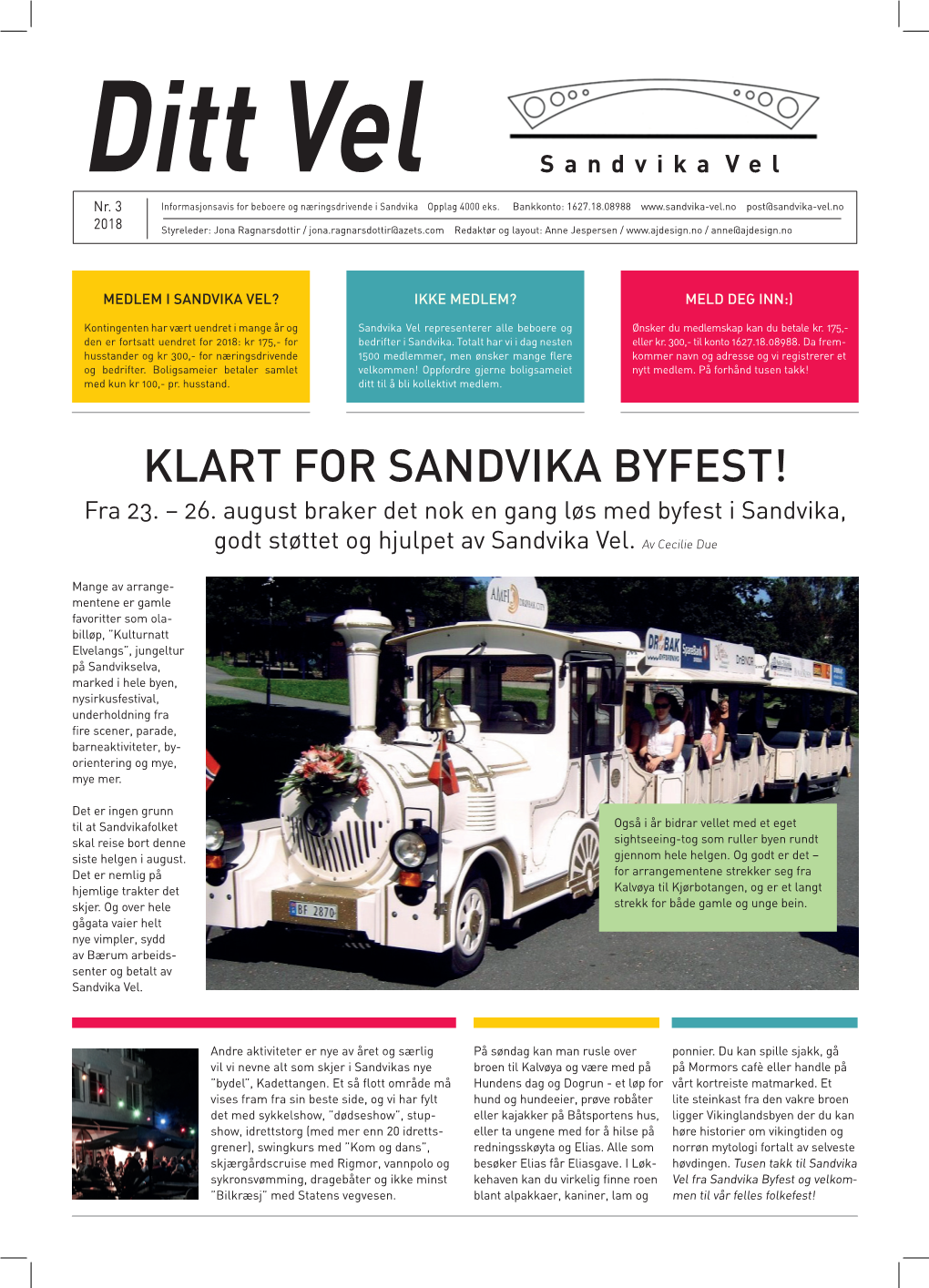KLART for SANDVIKA BYFEST! Fra 23