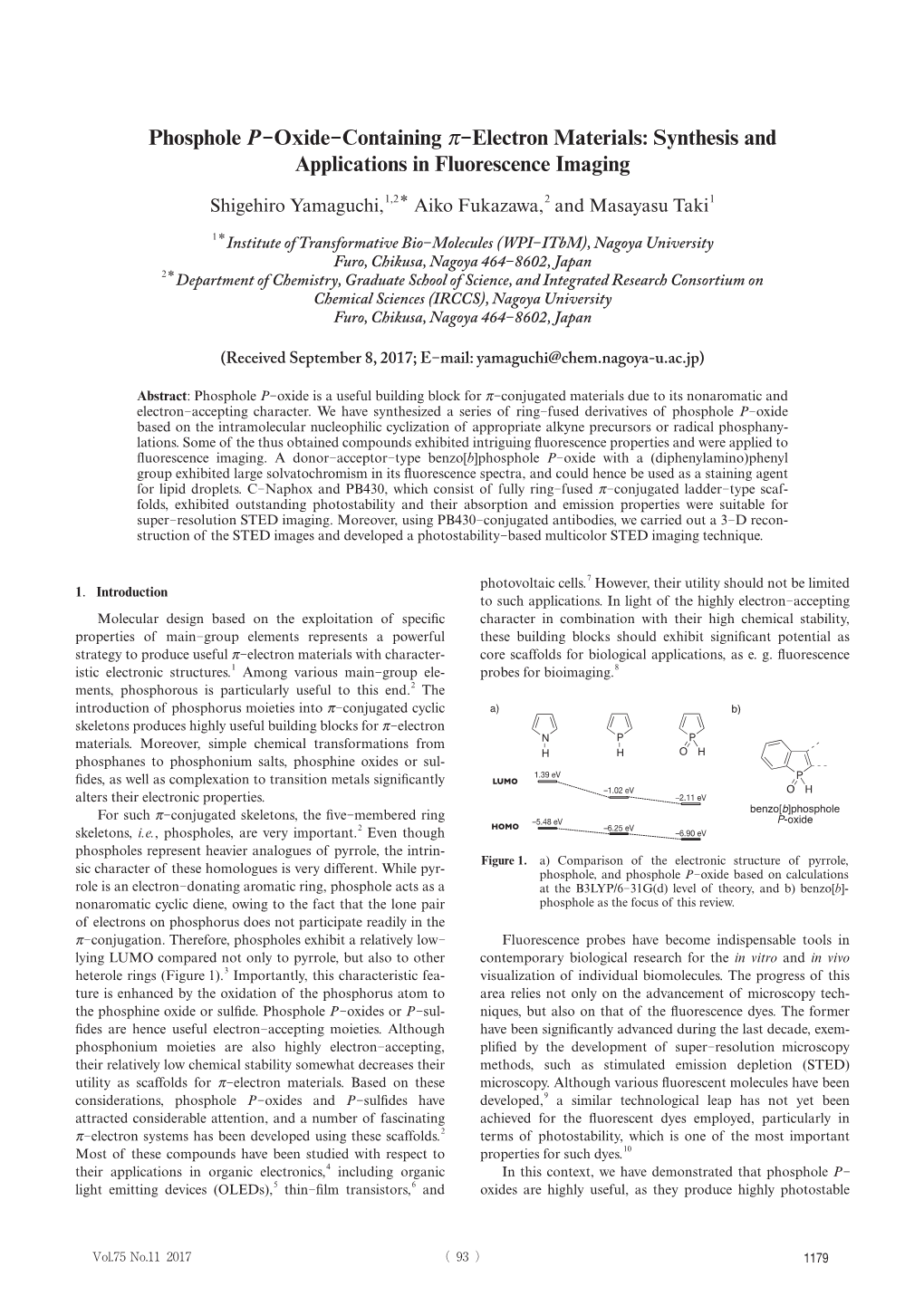 Synthesis and Applications in Fluorescence Imaging