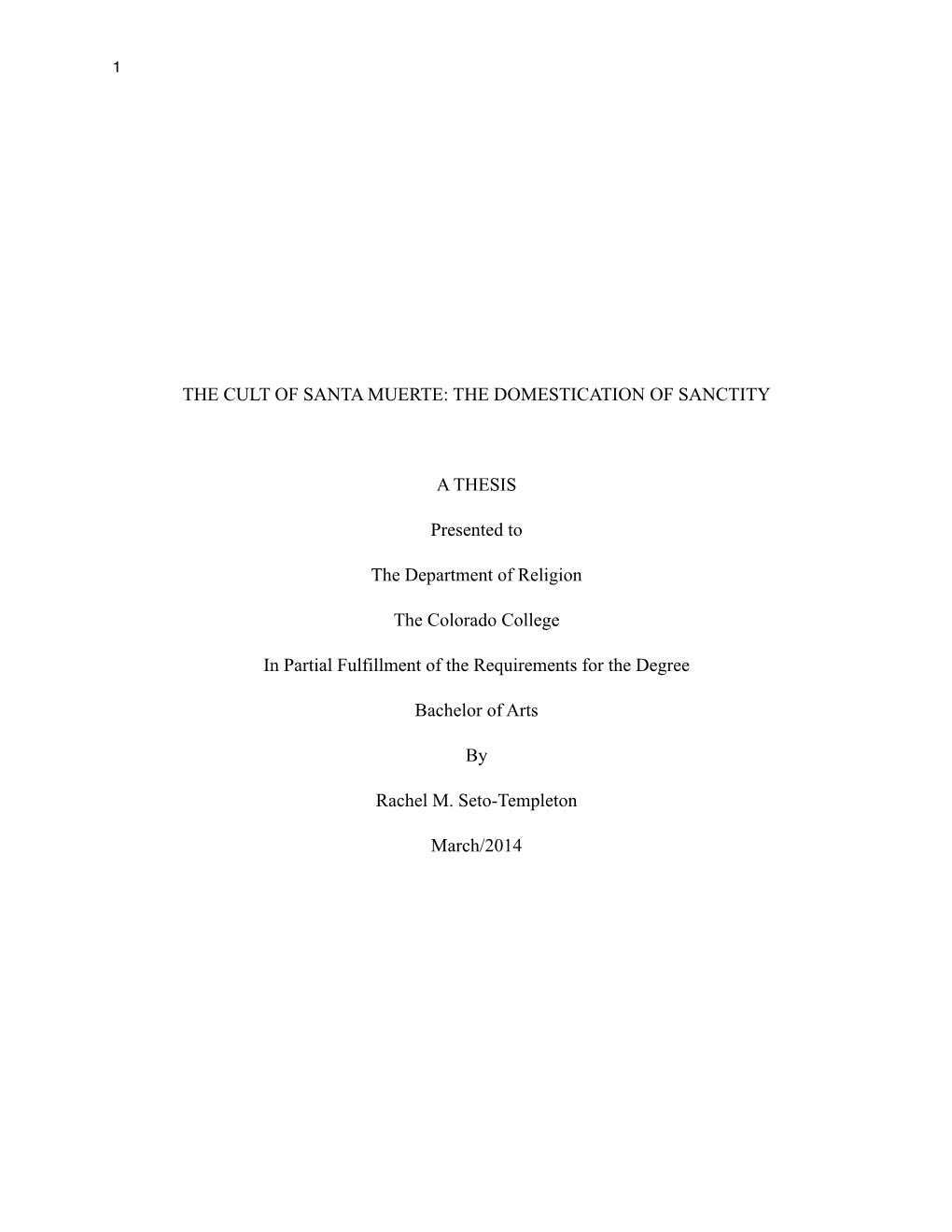 Final Thesis