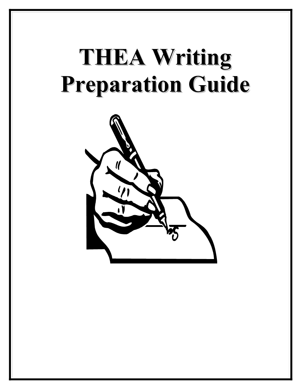 TASP Writing Preparation Guide