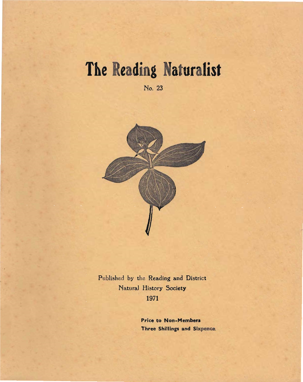 The Reading Naturalist No