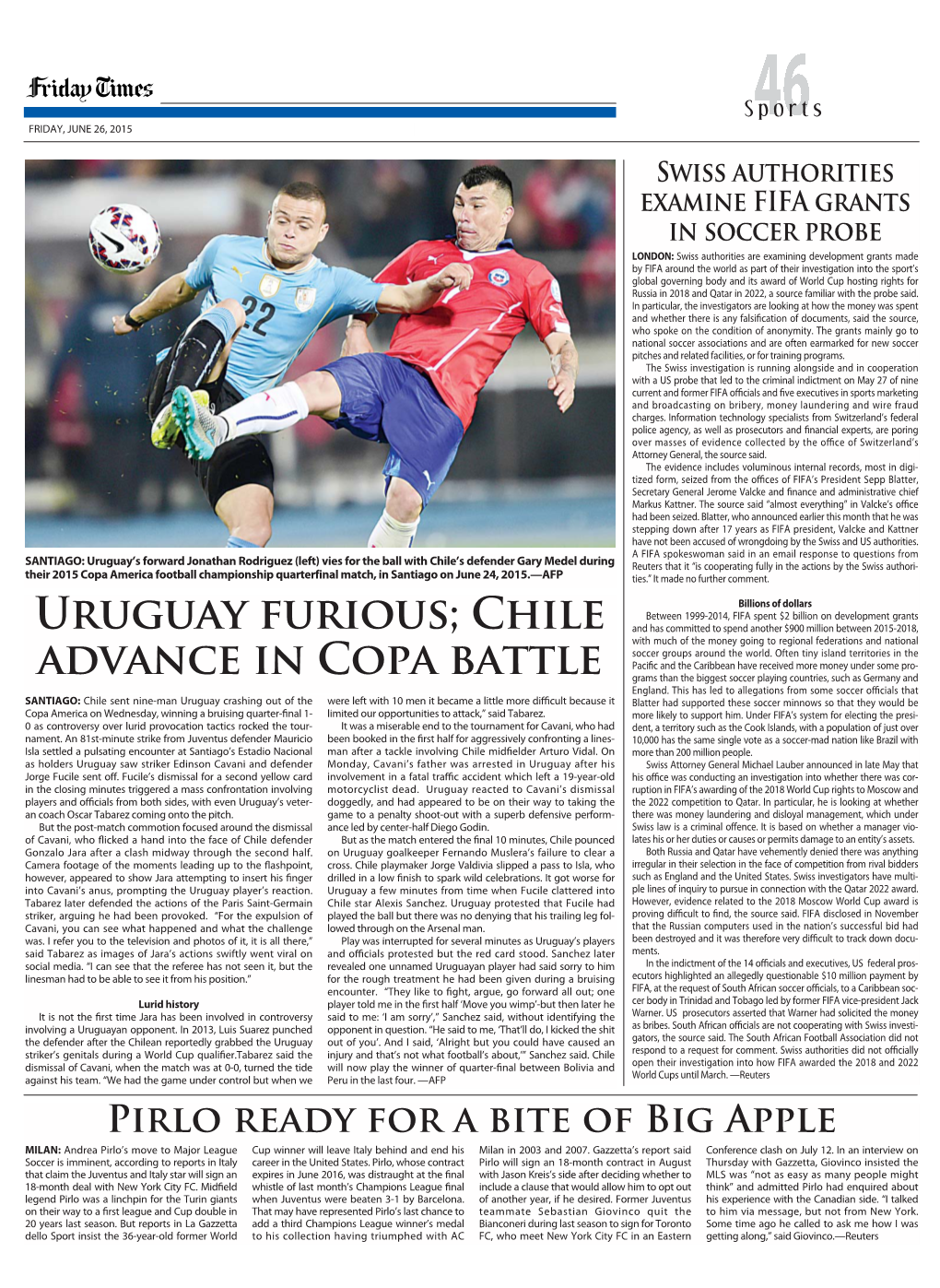 Uruguay Furious