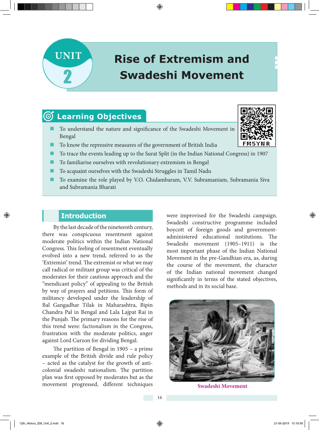 Rise of Extremism and Swadeshi Movement