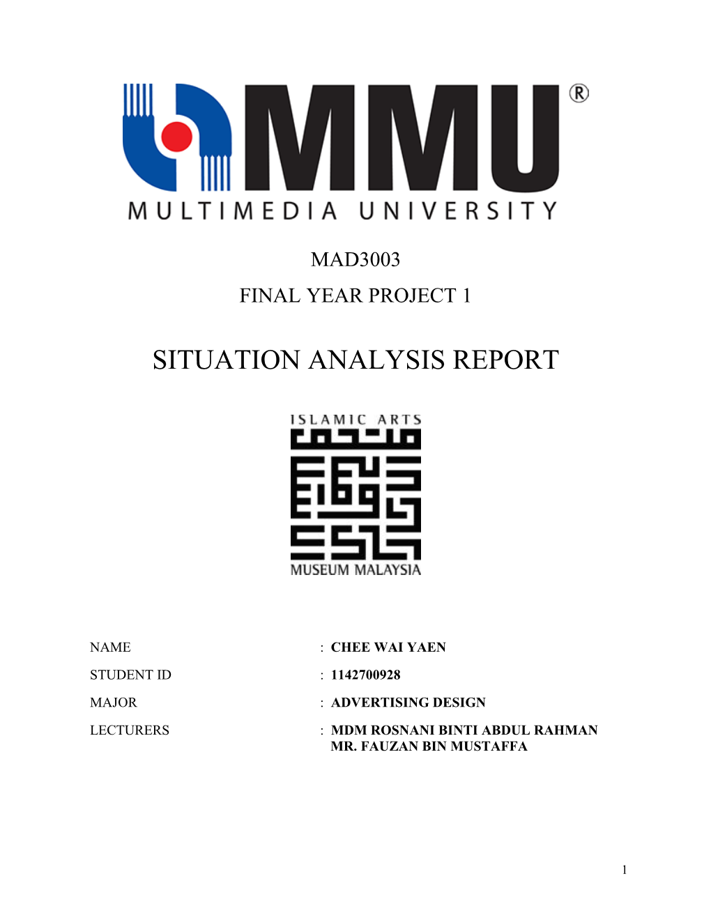 Situation Analysis Report