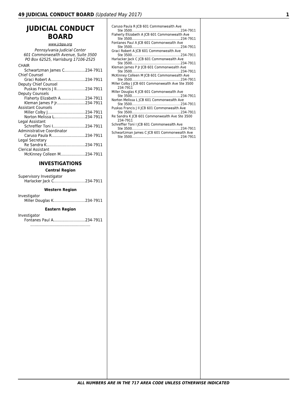 Judicial Conduct Board