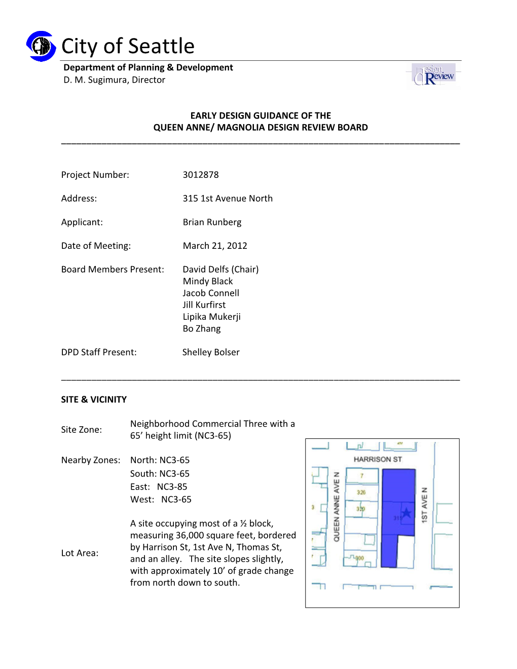 Uptown Neighborhood Report