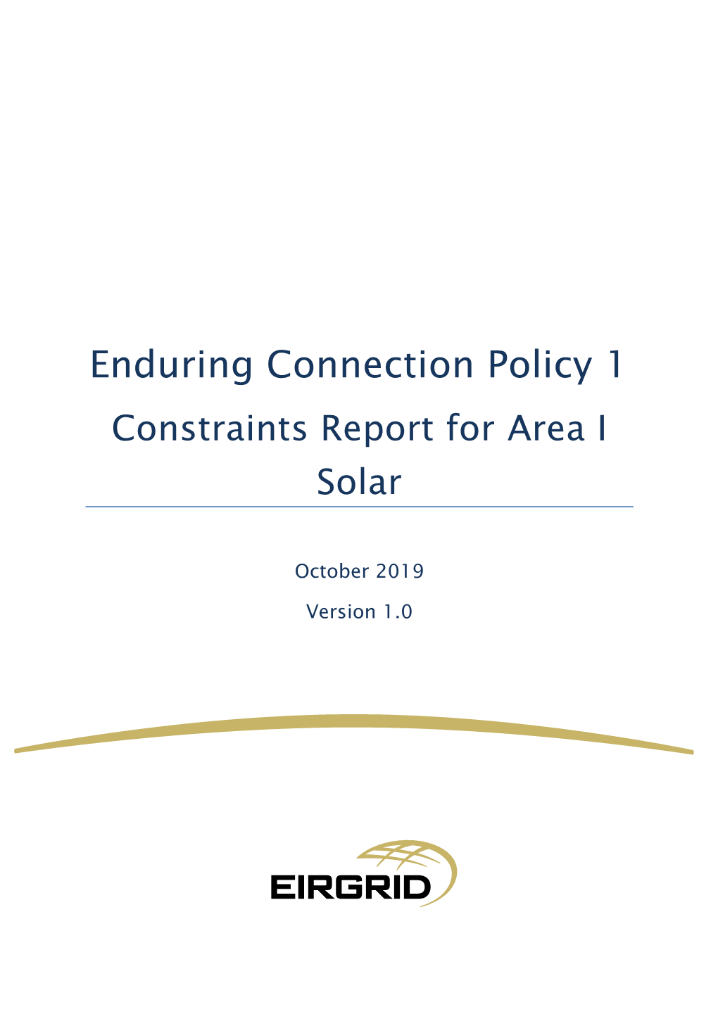 ECP-1 Solar and Wind Constraints