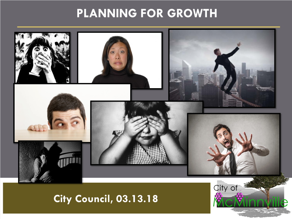 Planning for Growth