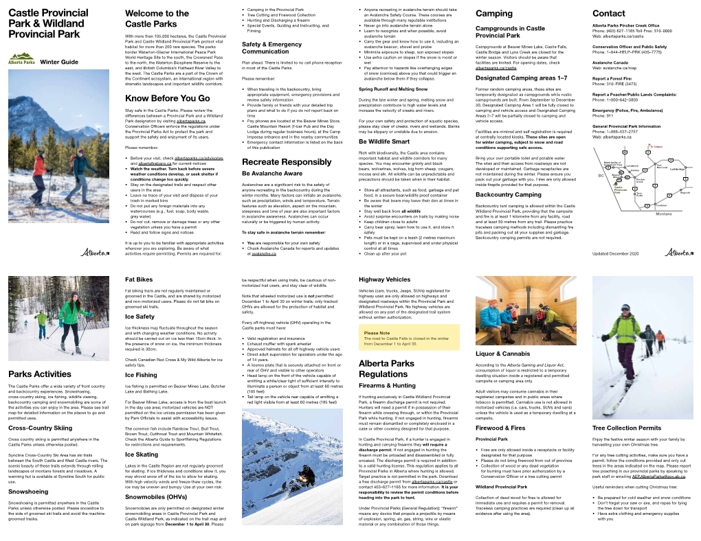 Castle-Winter-Brochure.Pdf