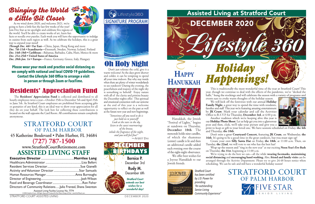Holiday Happenings!