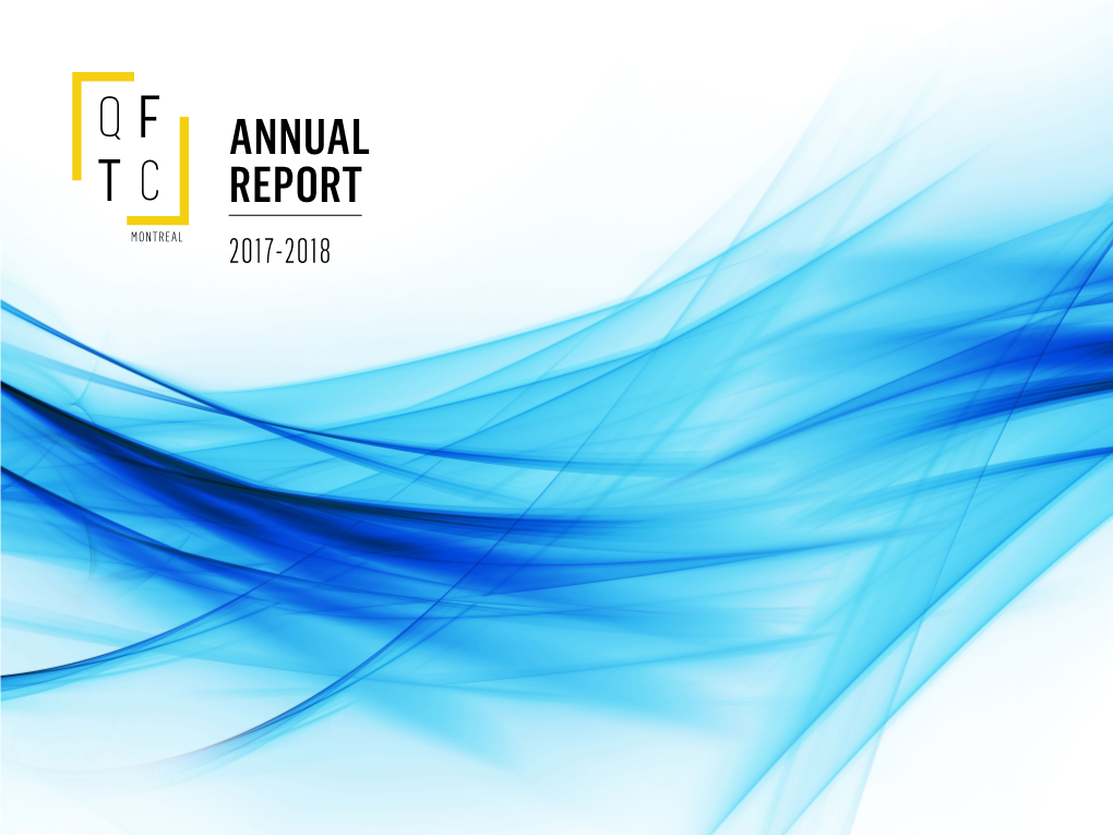 Annual Report 2017-2018 Message from the Government of Canada