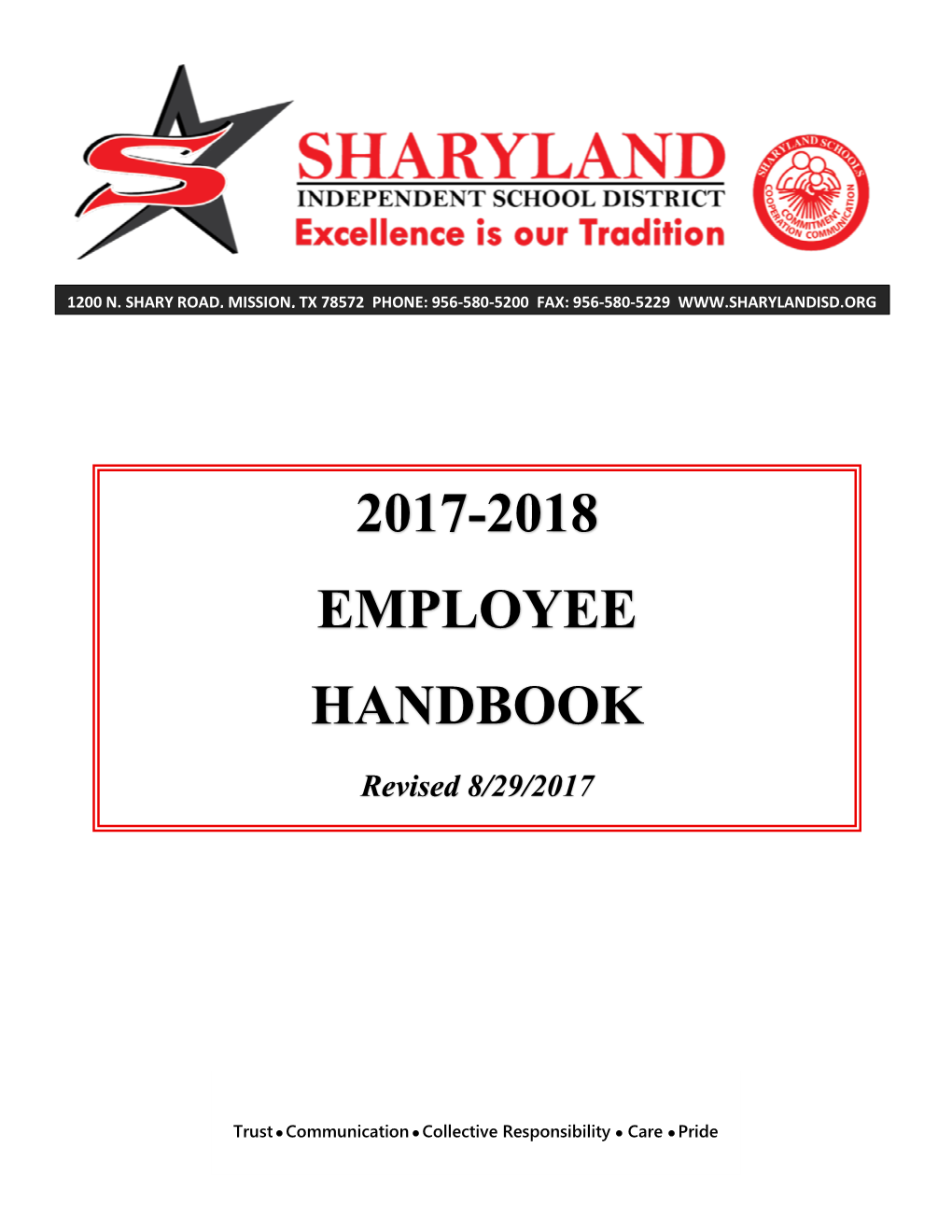 2017-2018 Employee Handbook