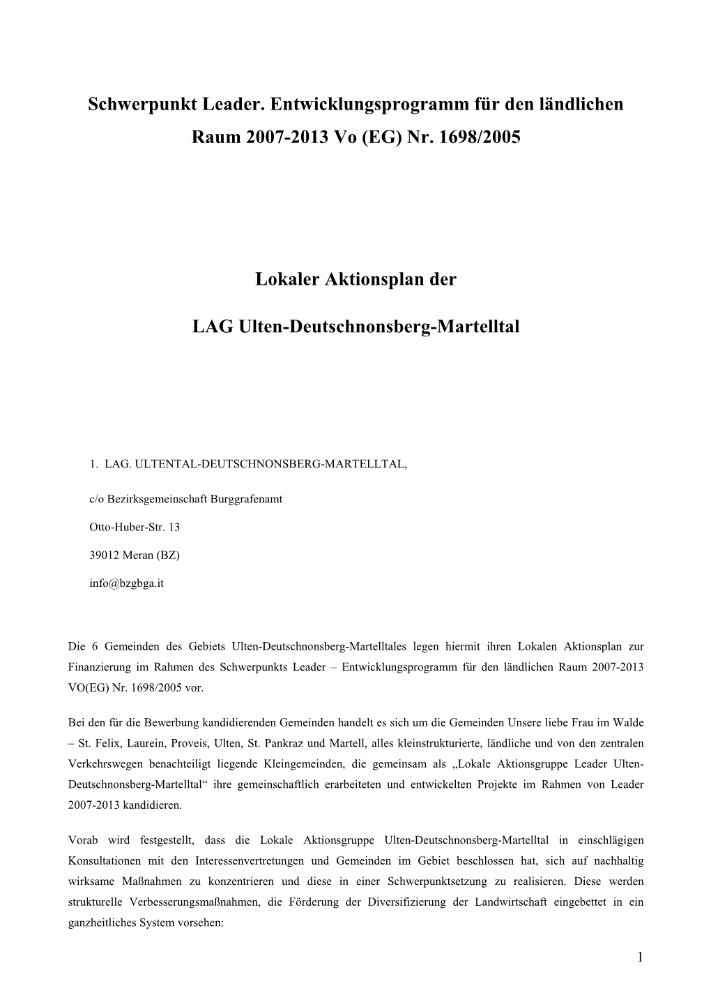 Lokaler Aktionsplan Ultental-Deutschnonsberg-Martell V 06 …
