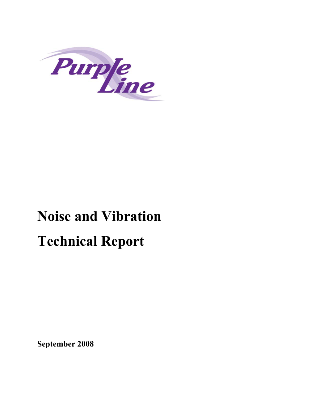 Noise and Vibration Technical Report