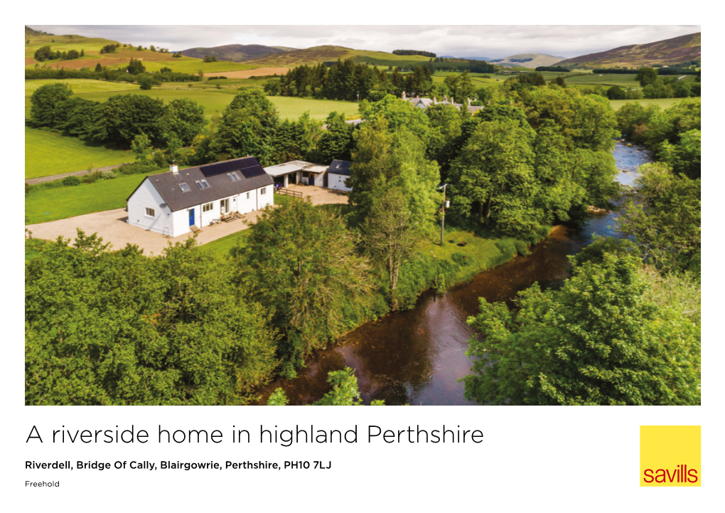 A Riverside Home in Highland Perthshire