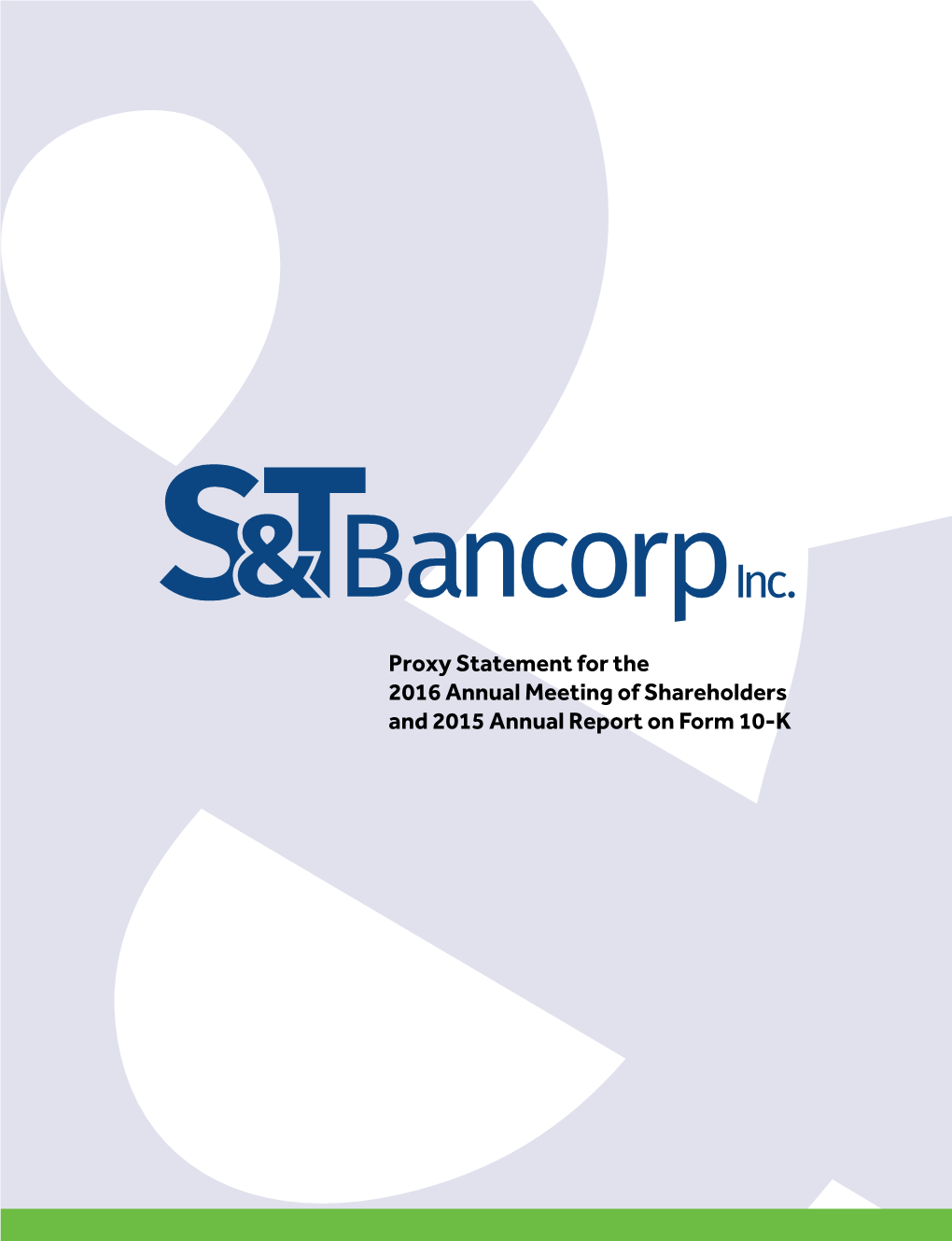 S&T Bancorp, Inc