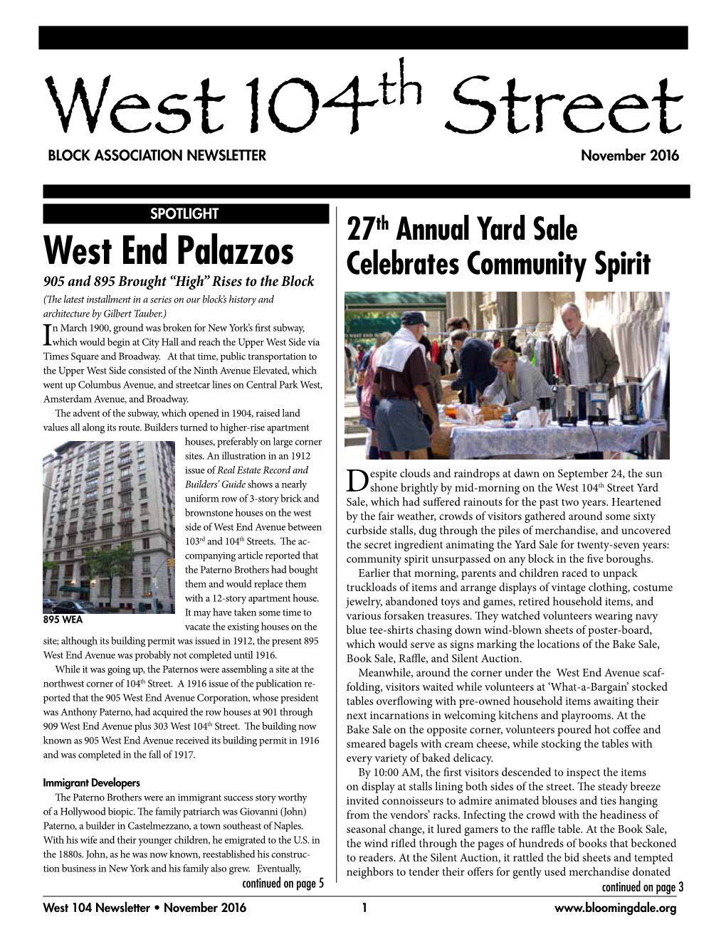 West End Palazzos