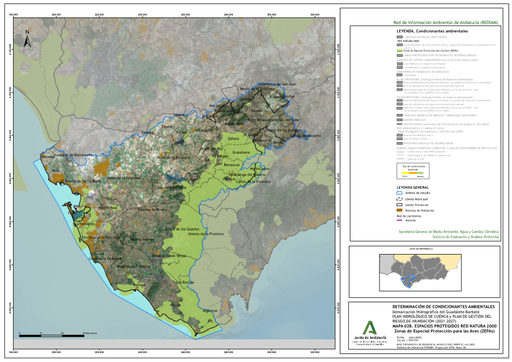 Red De Información Ambiental De Andalucía (REDIAM)