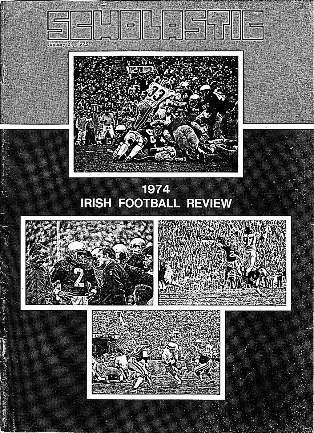 Notre Dame Scholastic Football Review