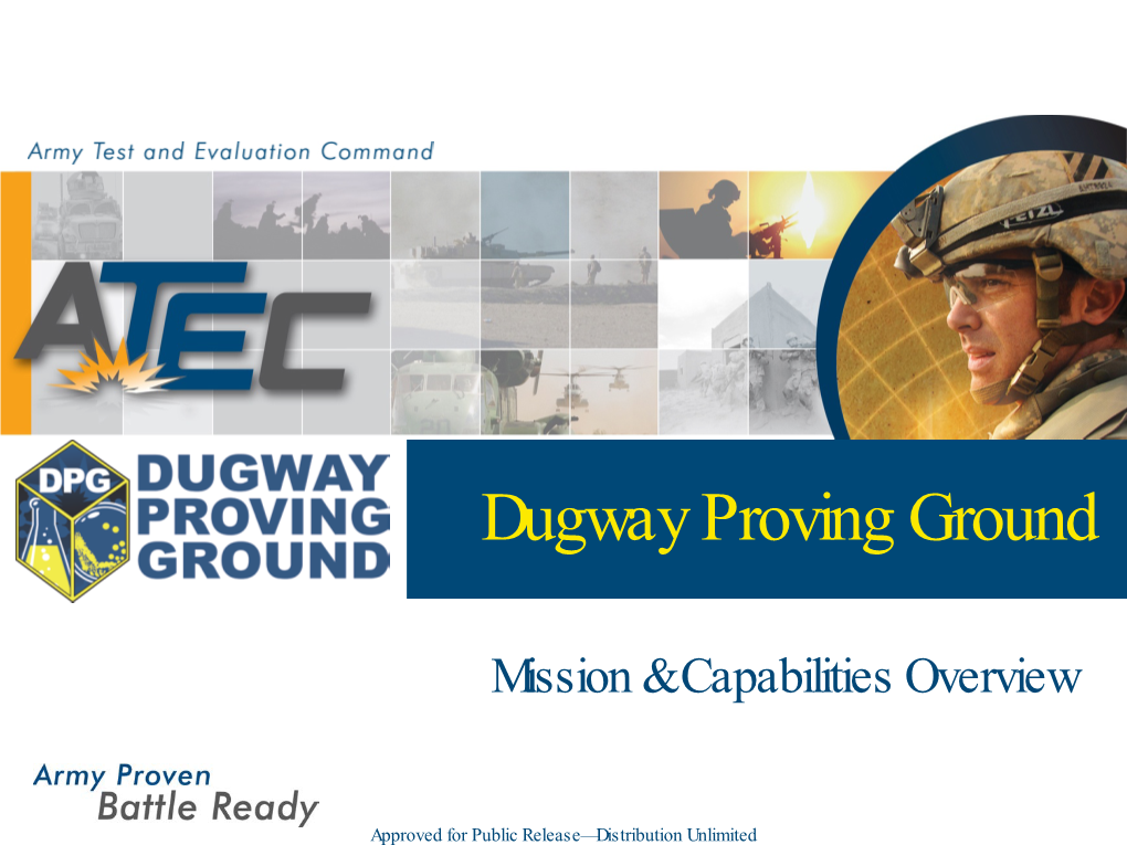 Dugway Proving Ground