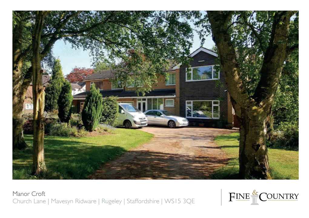 Mavesyn Ridware | Rugeley | Staffordshire | WS15 3QE