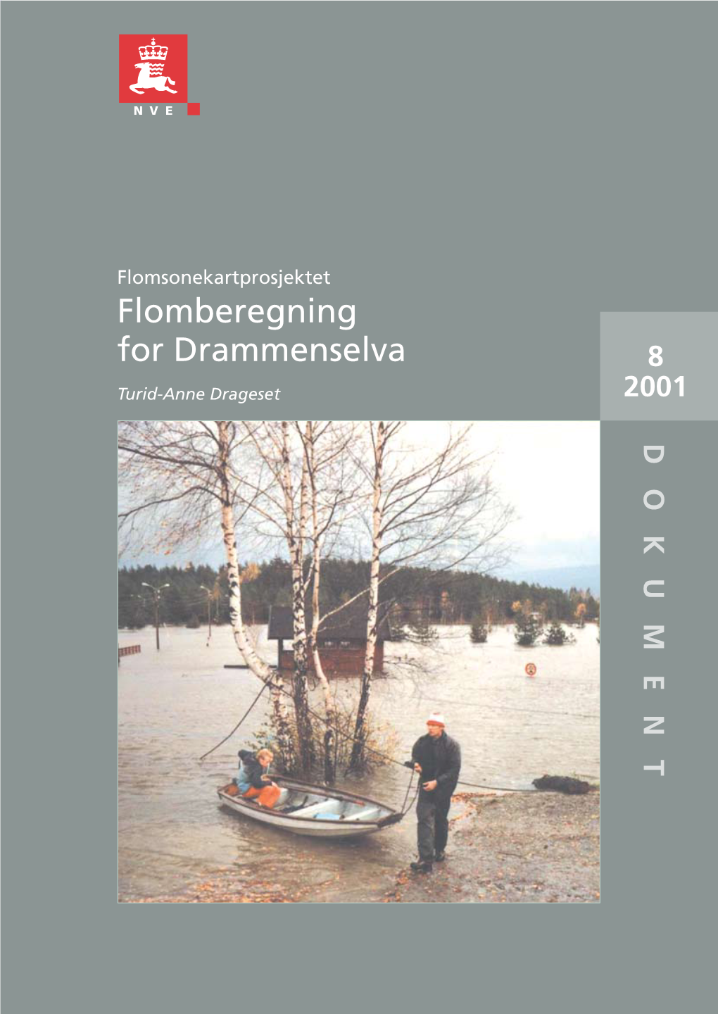 Flomberegning for Drammenselva 8 Turid-Anne Drageset 2001