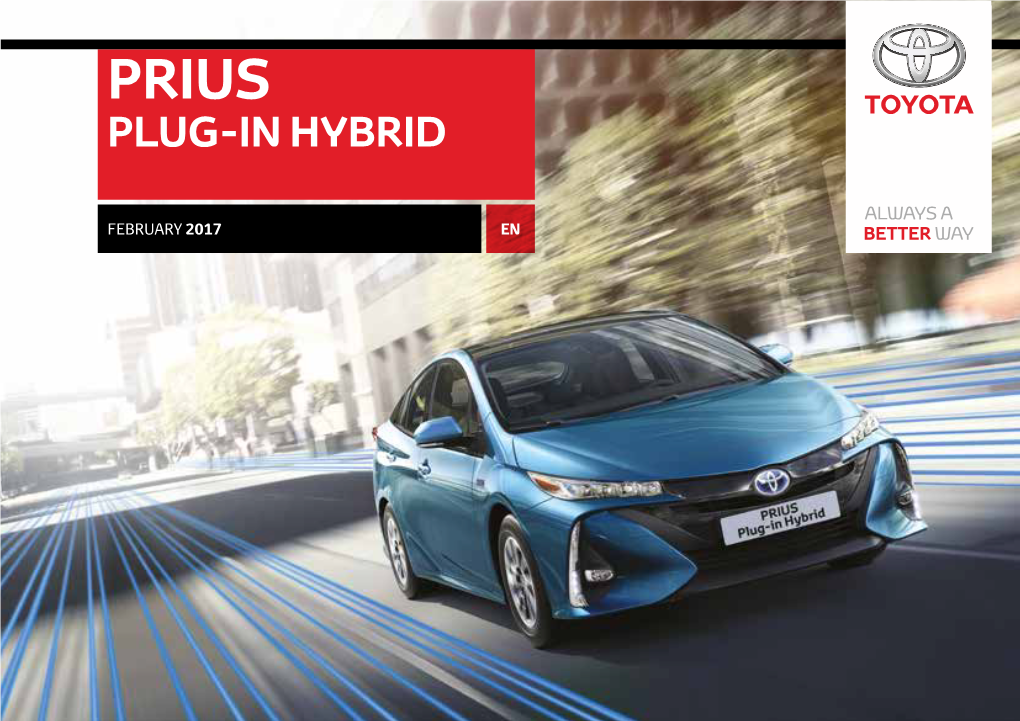 Prius Plug-In Hybrid