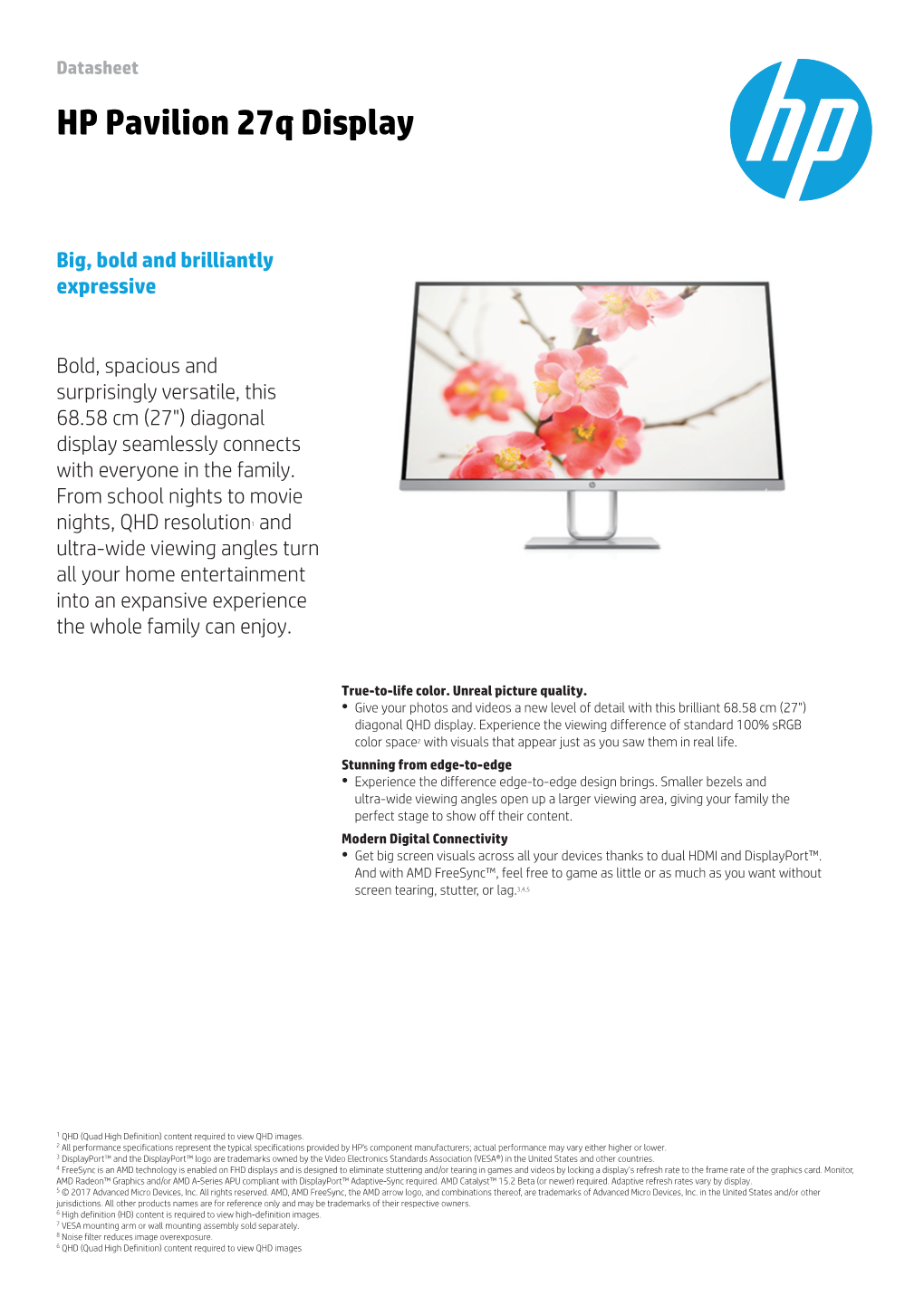 PSG Consumer Monitor Features Datasheet